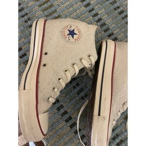 Converse Chuck Taylor All Star Lux Hidden Heel Wedge Twill Knit size 9